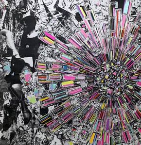 "I think photomontages function like dreams," says Kirstine Roepstorff. 