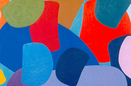 Lawrence Paul Yuxweluptun, Colour Zone, Acrylic on Canvas, 2000